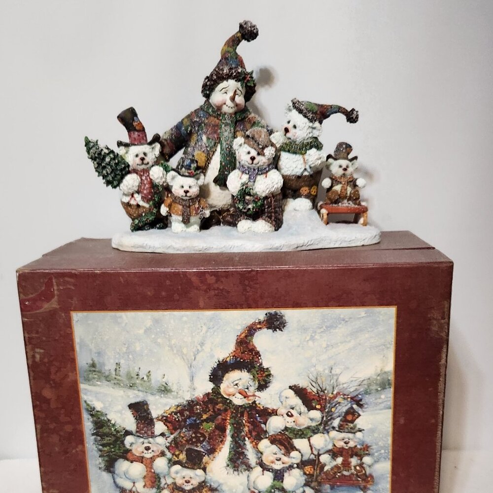 Sherwood's Collection *771216) Scotty's Snow Bears Figures Old Glory Co.